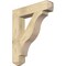 Ekena Millwork Funston Craftsman Rough Sawn Bracket, Douglas Fir, 6"W x 32"D x 38"H BKT06X32X38FST04RDF - alternate 1